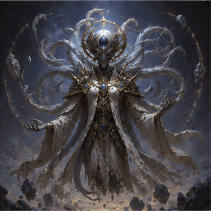 Carta-avatar da Forja Obliviora em Astral Forge — O Vazio olha.